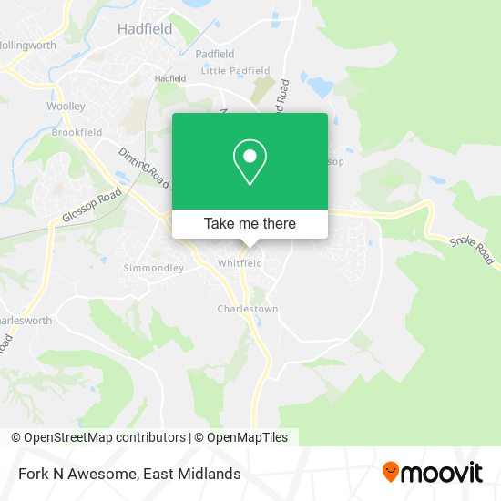Fork N Awesome map