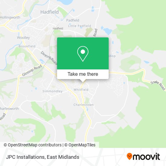 JPC Installations map
