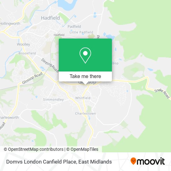 Domvs London Canfield Place map