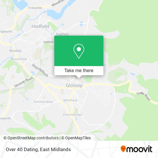 Over 40 Dating map