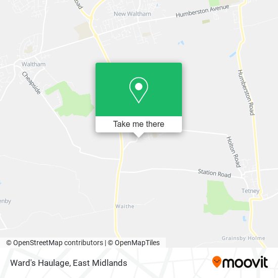 Ward's Haulage map