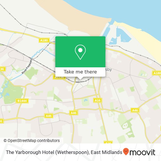 The Yarborough Hotel (Wetherspoon) map