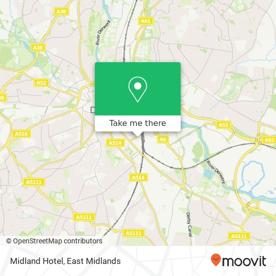 Midland Hotel map