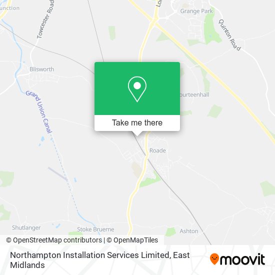 Northampton Installation Services Limited map