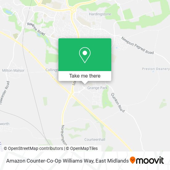 Amazon Counter-Co-Op Williams Way map