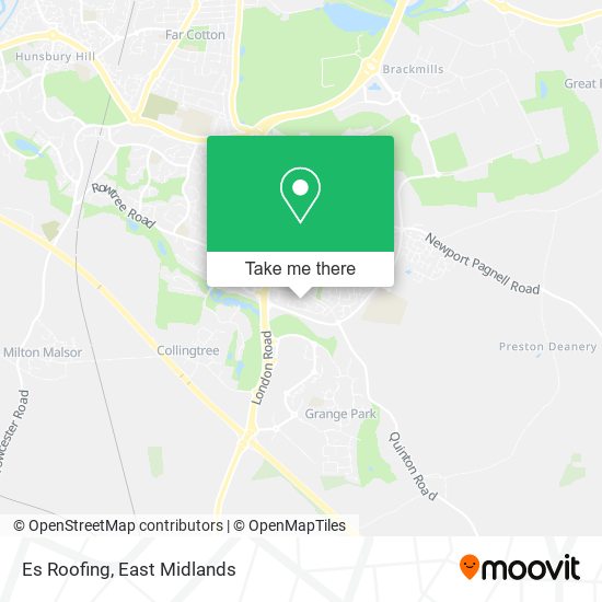 Es Roofing map