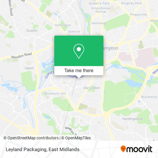 Leyland Packaging map