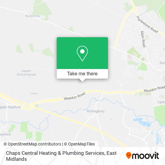 Chaps Central Heating & Plumbing Services map