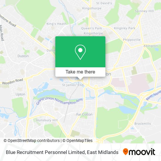 Blue Recruitment Personnel Limited map
