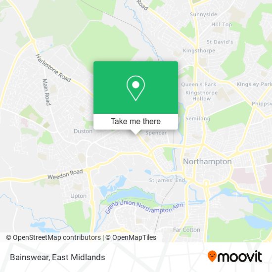 Bainswear map