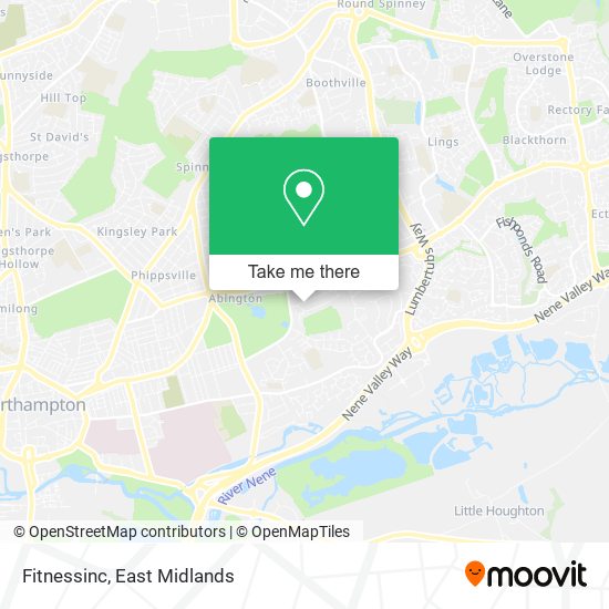 Fitnessinc map