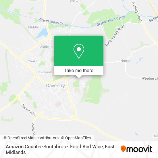 Amazon Counter-Southbrook Food And Wine map