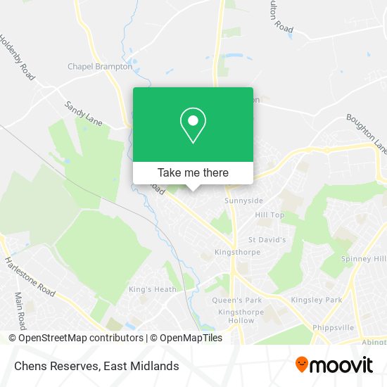 Chens Reserves map