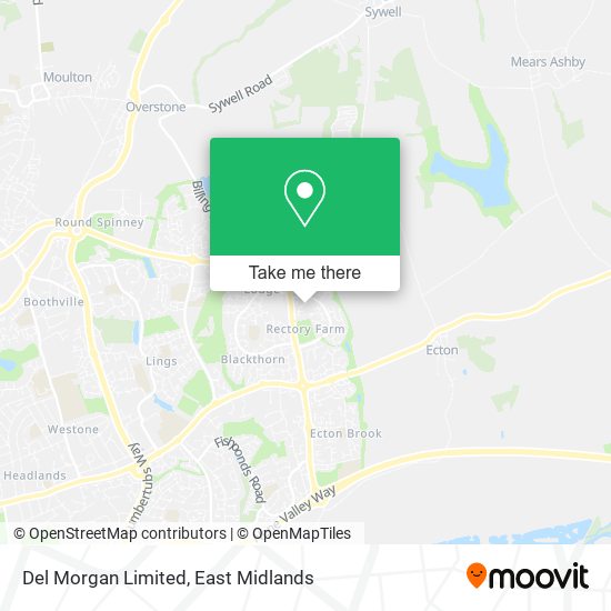 Del Morgan Limited map