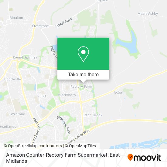 Amazon Counter-Rectory Farm Supermarket map