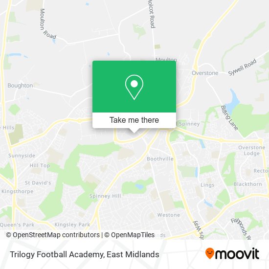 Trilogy Football Academy map