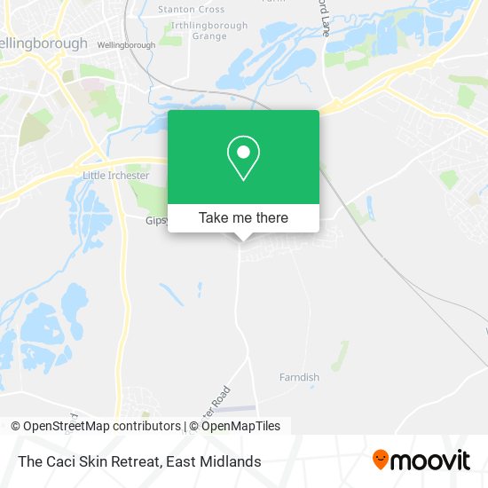 The Caci Skin Retreat map