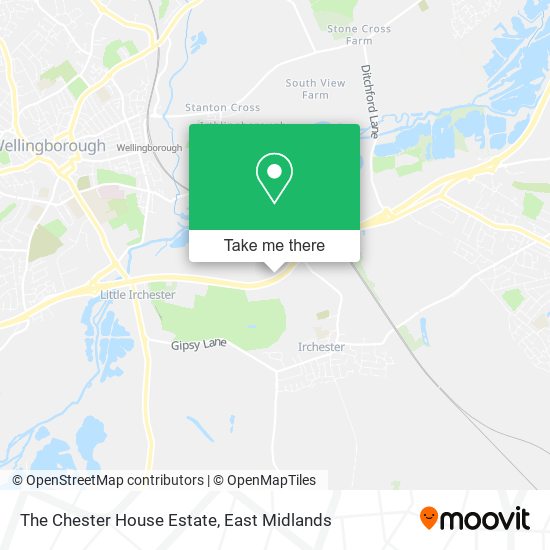 The Chester House Estate map