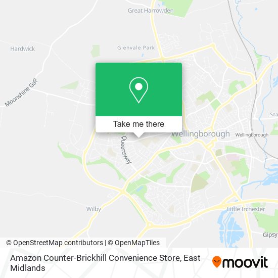 Amazon Counter-Brickhill Convenience Store map