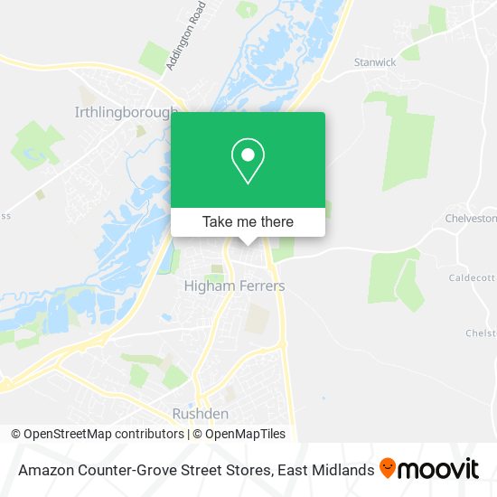 Amazon Counter-Grove Street Stores map