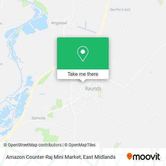 Amazon Counter-Raj Mini Market map