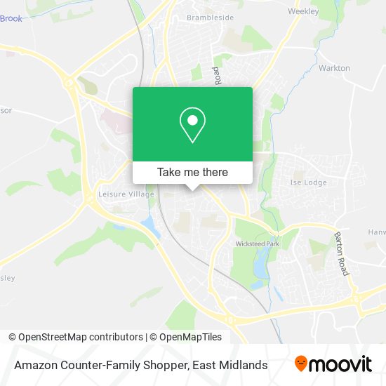 Amazon Counter-Family Shopper map