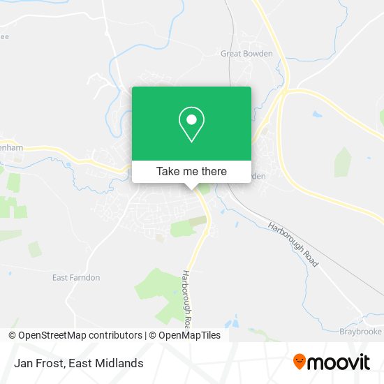 Jan Frost map