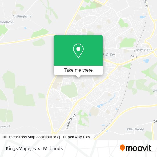 Kings Vape map