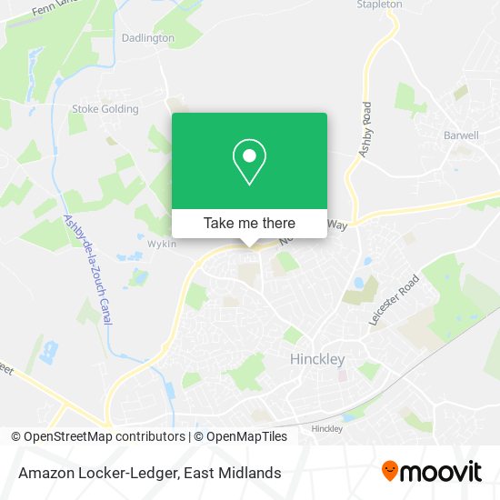 Amazon Locker-Ledger map