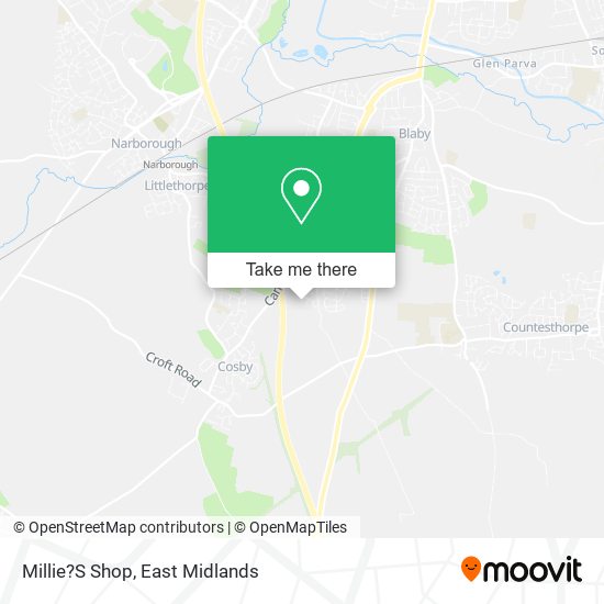Millie?S Shop map