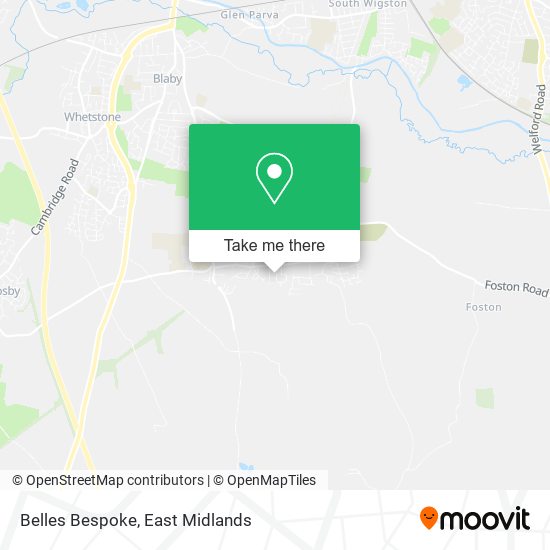 Belles Bespoke map