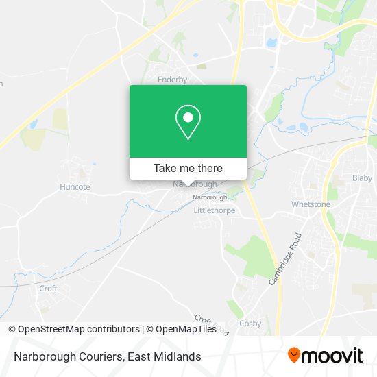 Narborough Couriers map