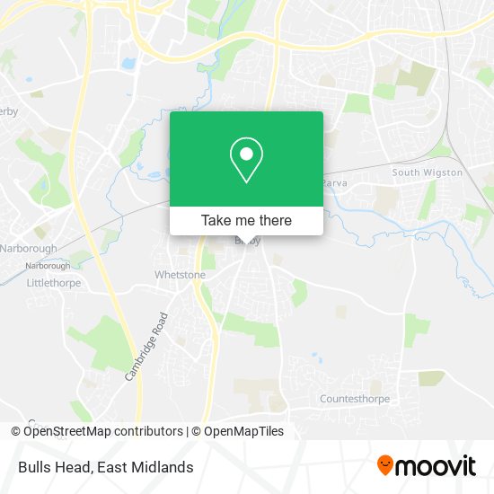 Bulls Head map