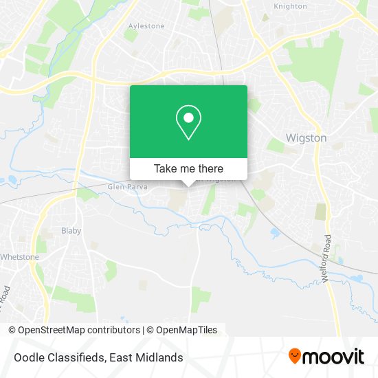 Oodle Classifieds map