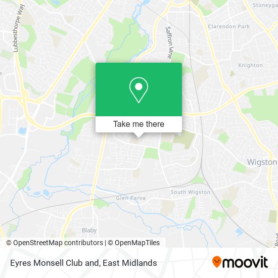 Eyres Monsell Club and map