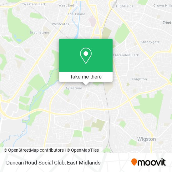 Duncan Road Social Club map