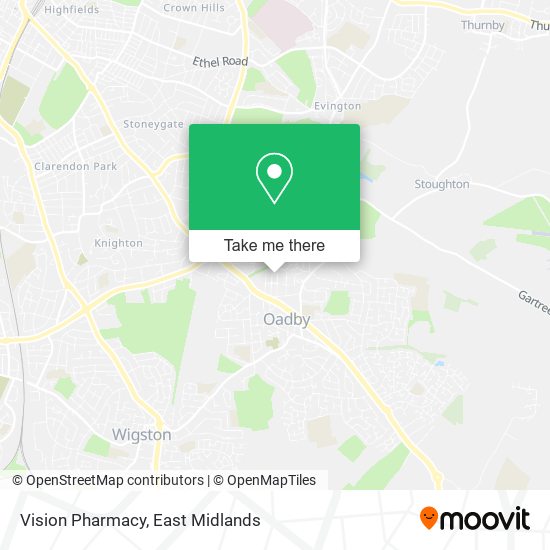 Vision Pharmacy map