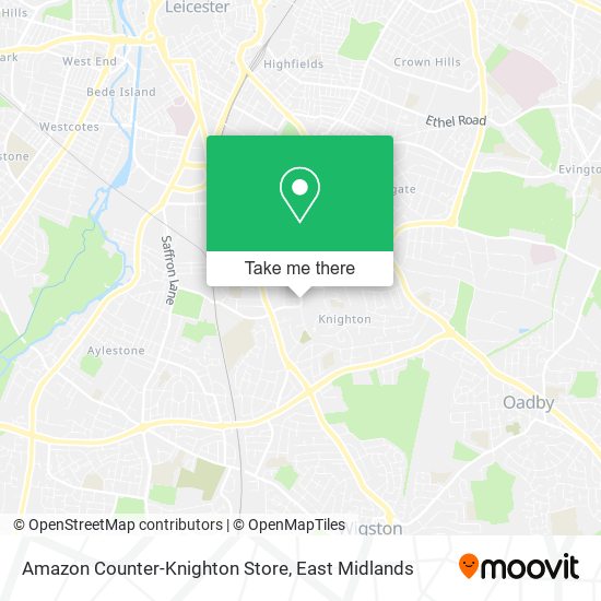 Amazon Counter-Knighton Store map