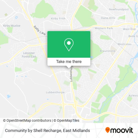 Community by Shell Recharge map