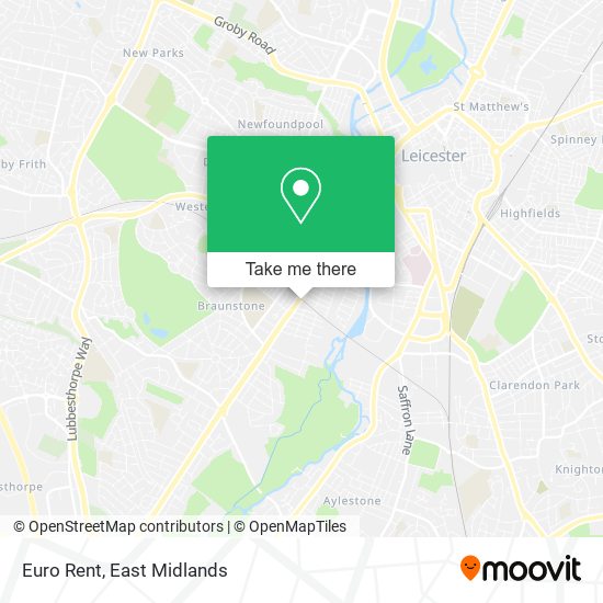Euro Rent map