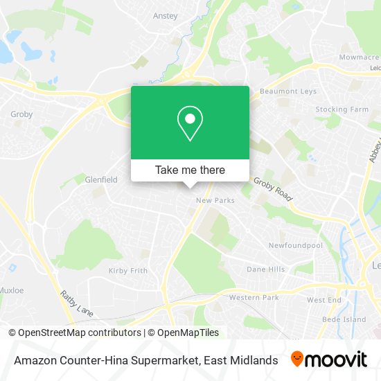 Amazon Counter-Hina Supermarket map