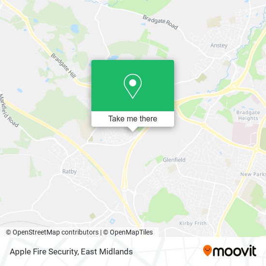 Apple Fire Security map