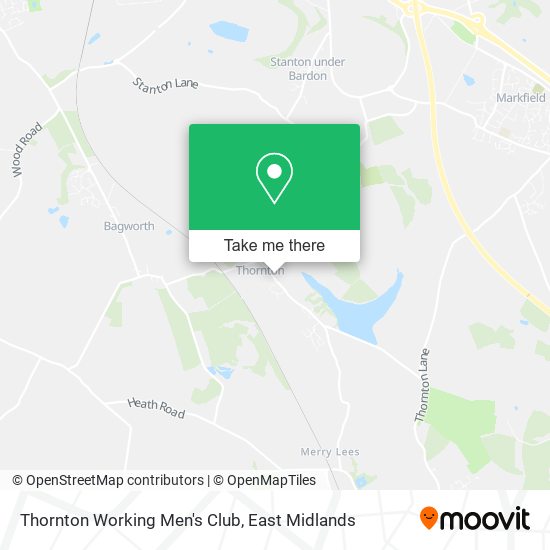 Thornton Working Men's Club map