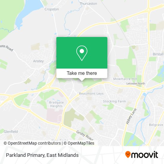 Parkland Primary map