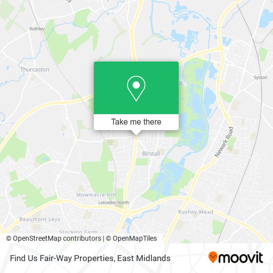 Find Us Fair-Way Properties map