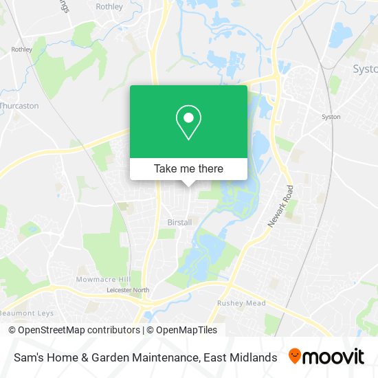 Sam's Home & Garden Maintenance map