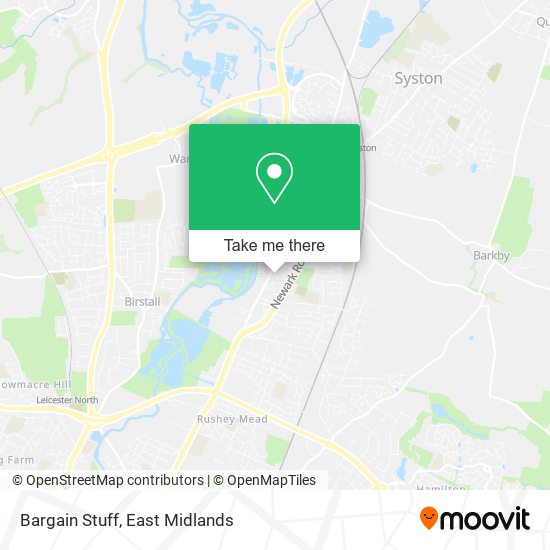 Bargain Stuff map