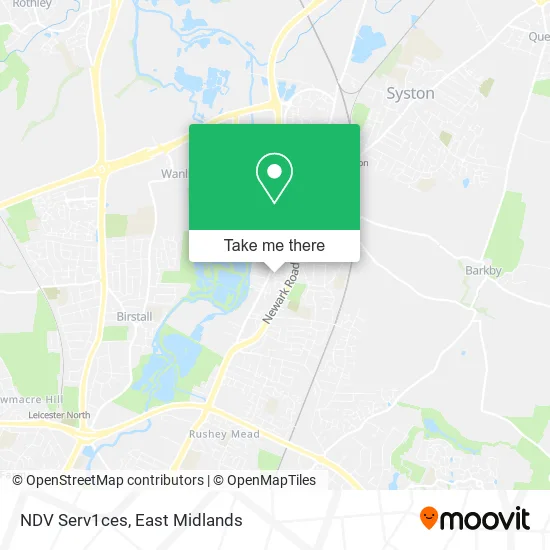 NDV Serv1ces map