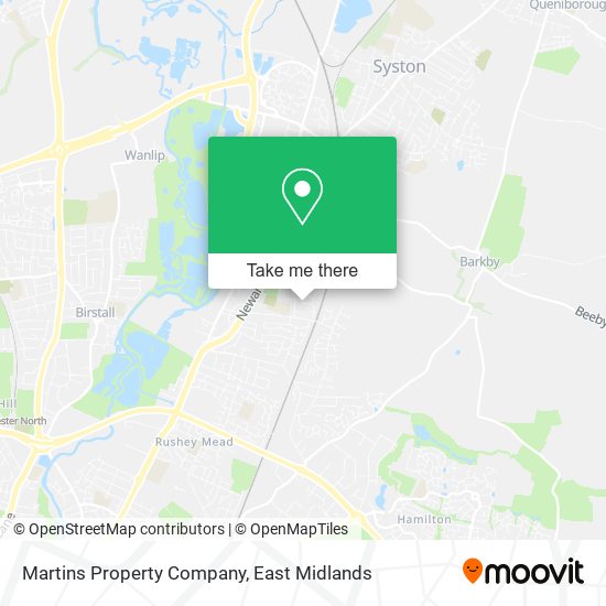 Martins Property Company map