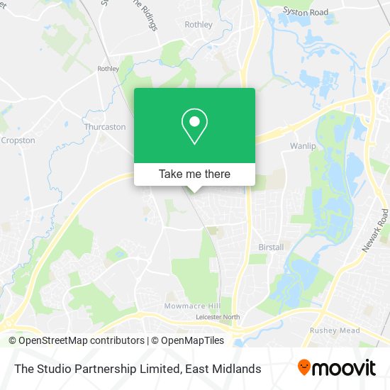 The Studio Partnership Limited map